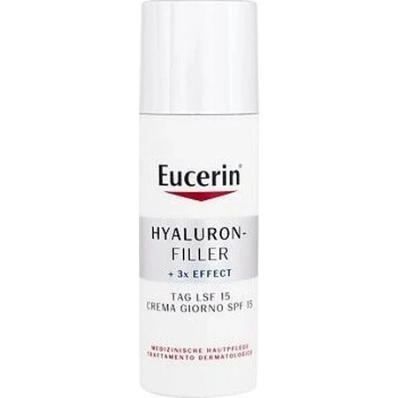 Eucerin HYALURON-FILLER денний крем проти зморшок 1×50 мл, крем для сухої шкіри: ціни та характеристики