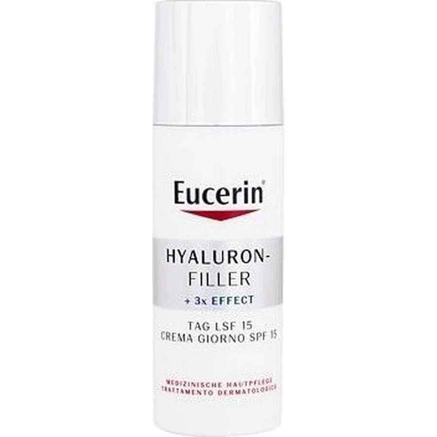 Eucerin HYALURON-FILLER денний крем проти зморшок 1×50 мл, крем для сухої шкіри: ціни та характеристики
