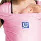 Эластичная система для ношения ребенка Wrap, розовая, First Hug