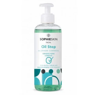 Очищуючий гель для шкіри, схильної до акне Oil Stop, 250 мл, Sophieskin