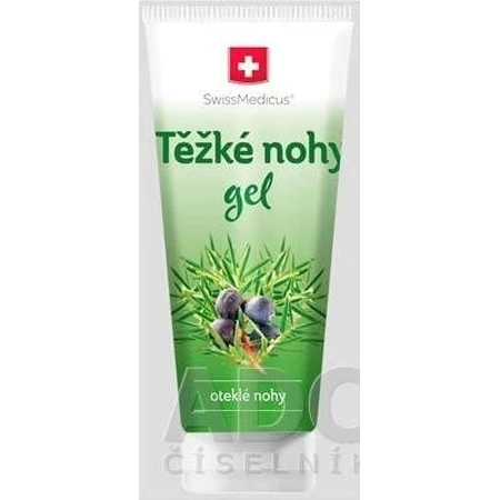 SwissMedicus Гель для важких ніг 1×200 мл, косметичний засіб: ціни та характеристики