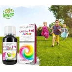 Омега 3+6 Junior, 100% веганська, 125 мл, Marnys: ціни та характеристики