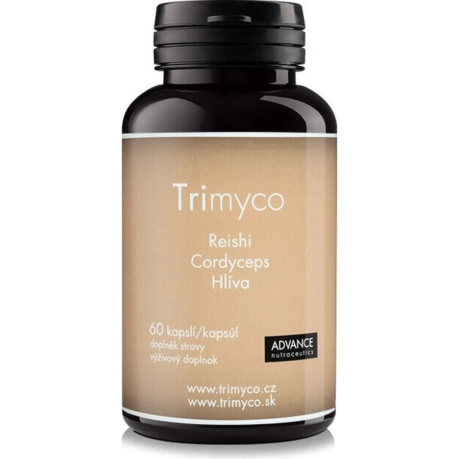 Trimyco 60 капсул - Рейші, Кордицепс, Гриб 1×60 капсул, дієтична добавка: ціни та характеристики