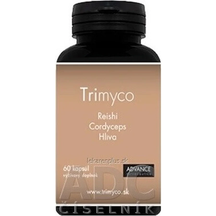 Trimyco 60 капсул - Рейші, Кордицепс, Гриб 1×60 капсул, дієтична добавка: ціни та характеристики
