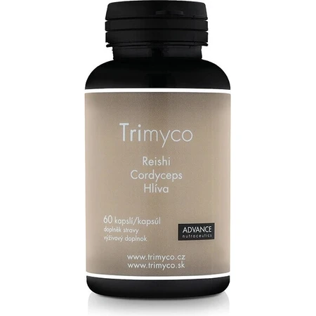 Trimyco 60 капсул - Рейші, Кордицепс, Гриб 1×60 капсул, дієтична добавка: ціни та характеристики