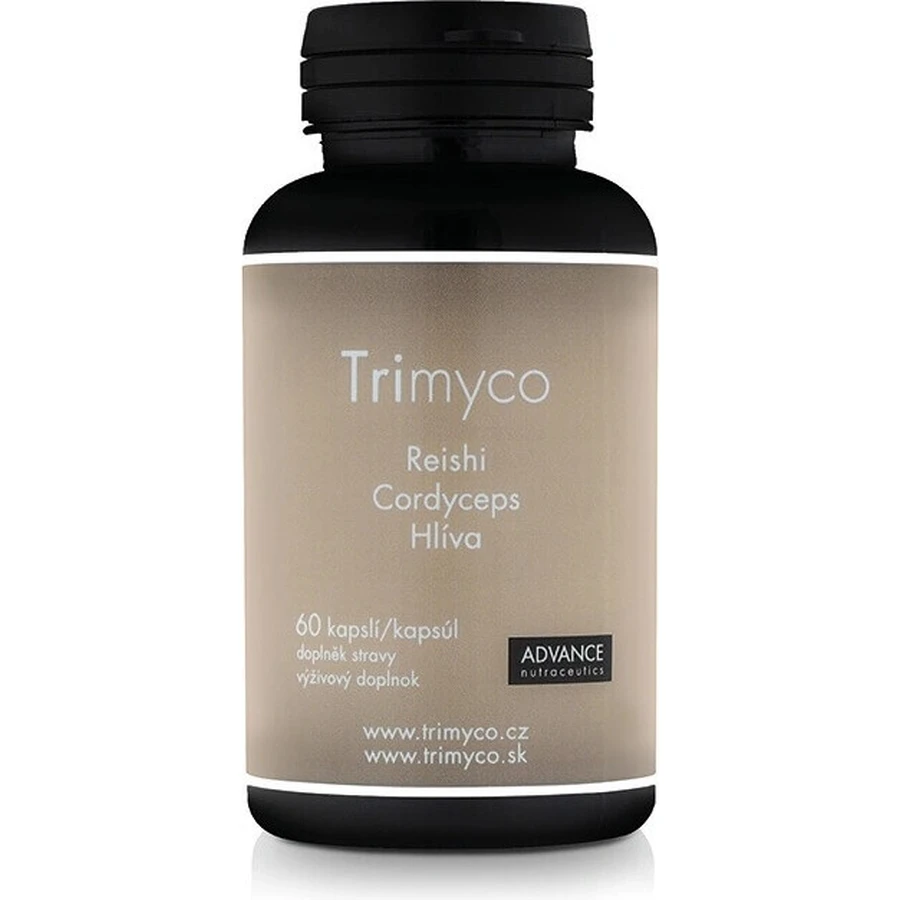 Trimyco 60 капсул - Рейші, Кордицепс, Гриб 1×60 капсул, дієтична добавка: ціни та характеристики
