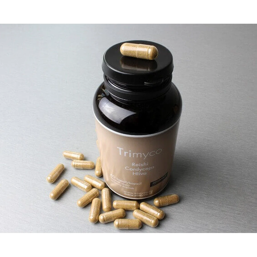 Trimyco 60 капсул - Рейші, Кордицепс, Гриб 1×60 капсул, дієтична добавка: ціни та характеристики