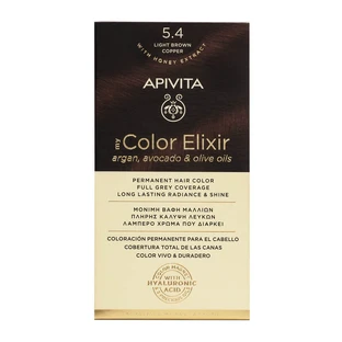 Фарба для волосся My Colour Elixir, відтінок 5.4, Apivita
