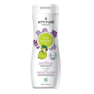 Little Leaves ванільно-грушевий шампунь та гель для душу 2 в 1, 473 мл, Attitude
