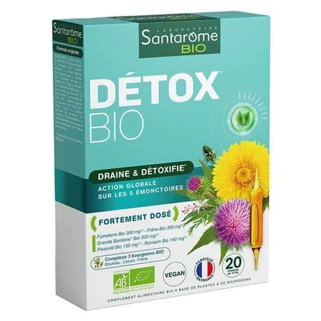 Детокс Біо Santarome Detox Bio, 20 ампул: ціни та характеристики
