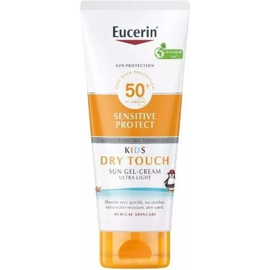 Eucerin SUN Дитячий гель-крем SENSITIVE PROTECT SPF 50+, 200 мл 1×200 мл, гель-крем: ціни та характеристики