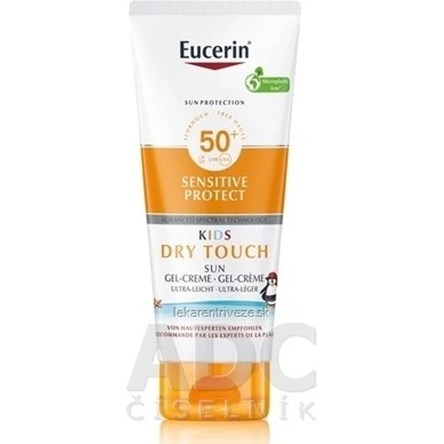 Eucerin SUN Дитячий гель-крем SENSITIVE PROTECT SPF 50+, 200 мл 1×200 мл, гель-крем: ціни та характеристики
