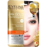 EVELINE 24k GOLD ULTRA-REVITALIZING FACE SHEET MASK 1×20 мл, маска для лица
