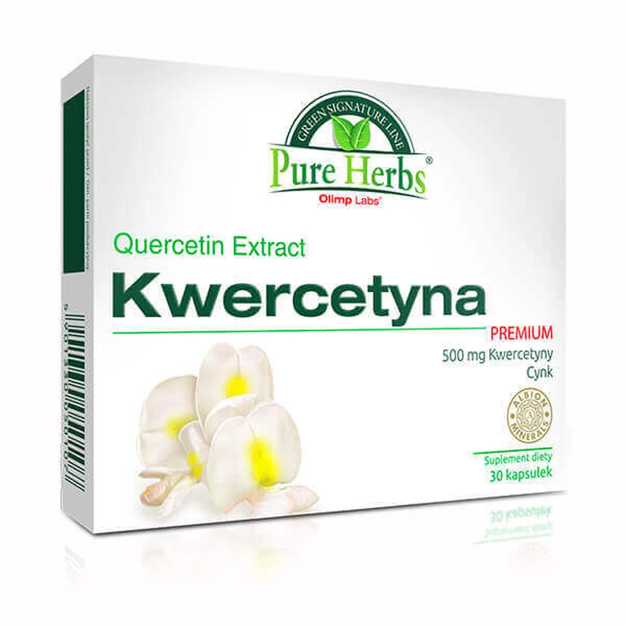 Olimp Pure Herbs Кверцетин Премиум, 30 капсул: цены и характеристики