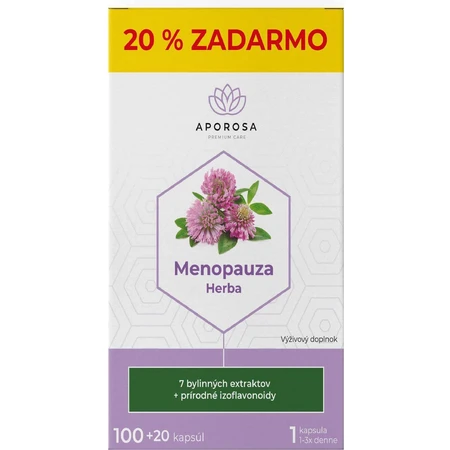 Aporosa Menopause Herba 120 капсул: ціни та характеристики