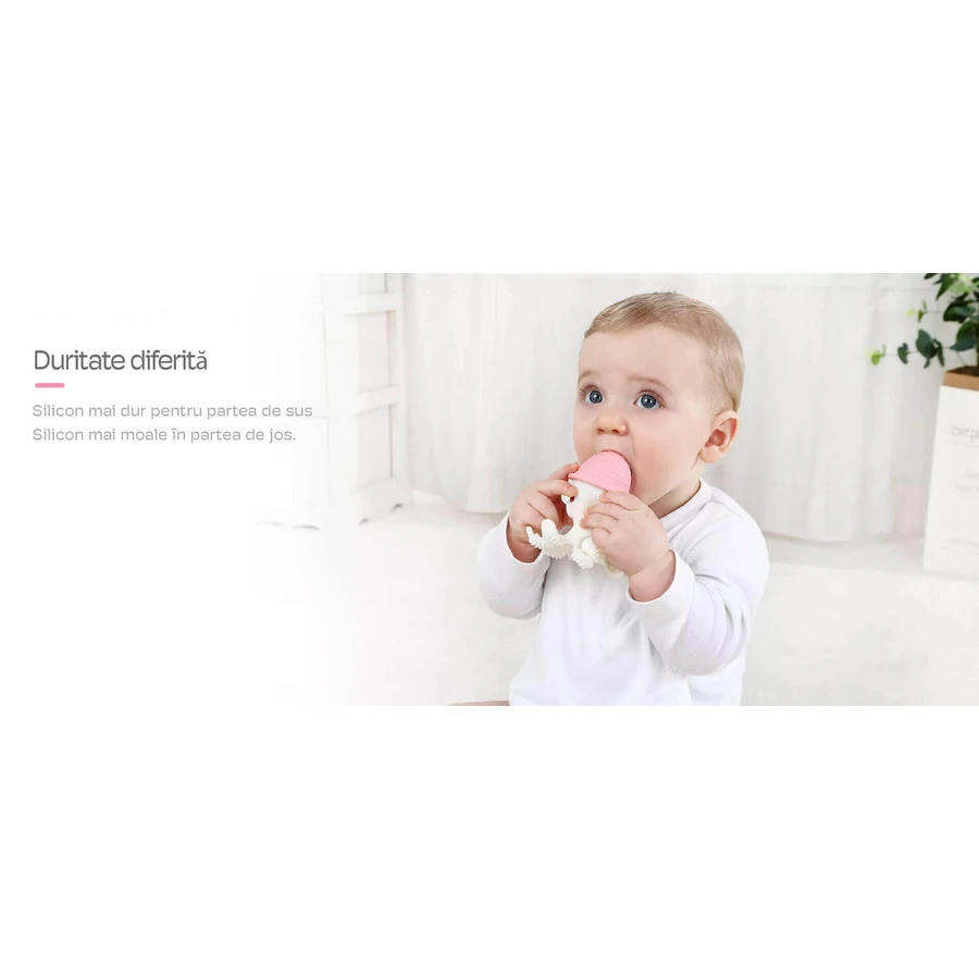 Силиконовое десневое кольцо Octopus Blue, Mombella: цены и характеристики