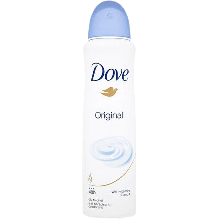 Dove антиперспирант-спрей Original 150 мл: цены и характеристики