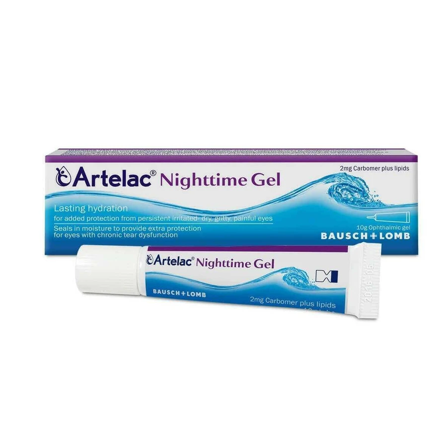Офтальмологічний гель Bausch + Lomb Artelac Nighttime Gel нічний, 3 х 10 г: ціни та характеристики