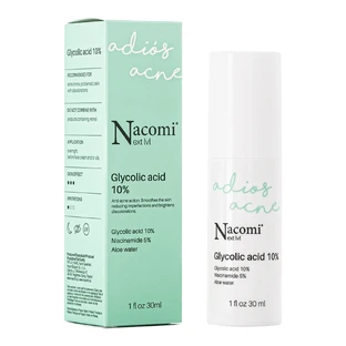 Nacomi Next Level Serum Glycolic Acid 10%, 30 мл