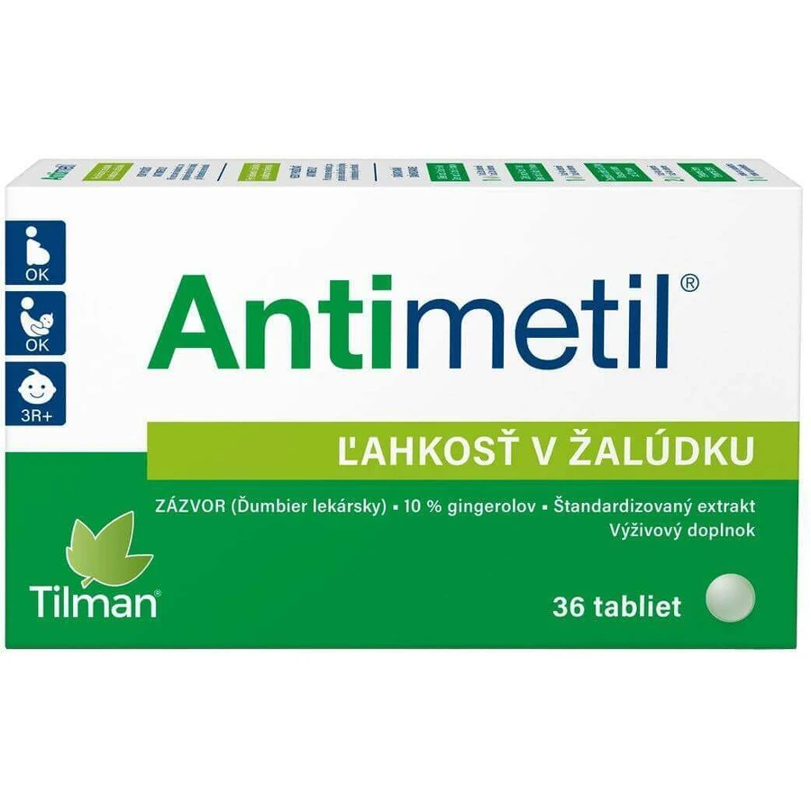 Антиметил Tilman Antimetil, 36 таблеток: ціни та характеристики