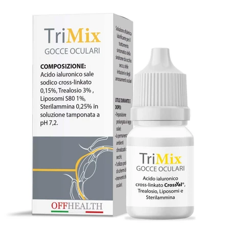 Очні краплі Offhealth TriMix, 8 мл: ціни та характеристики