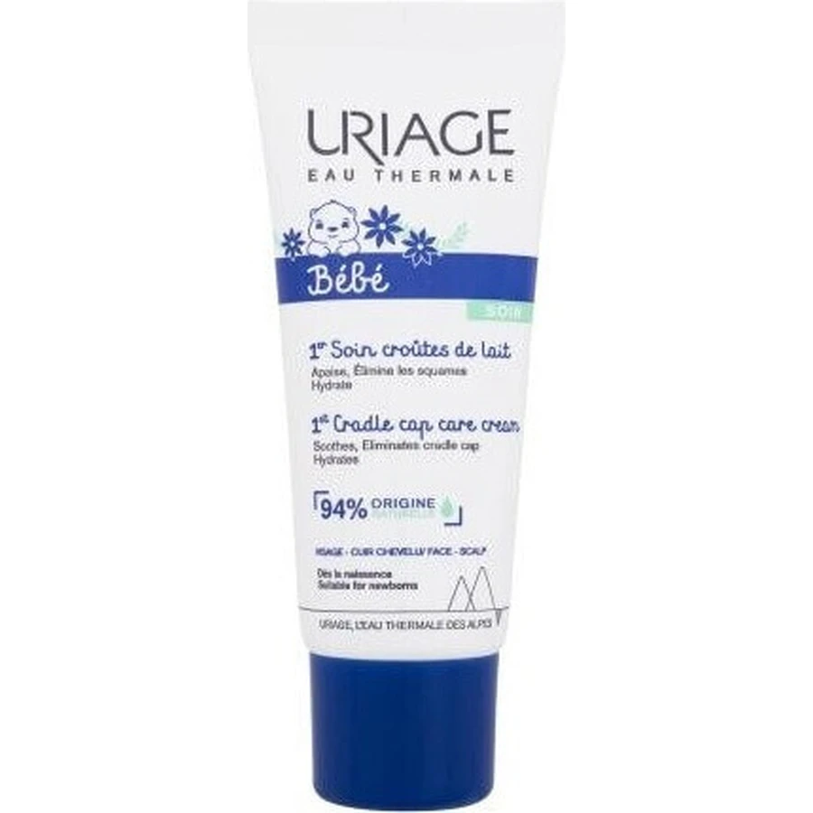 URIAGE BÉBÉ 1-й крем для догляду за колискою, 40 мл 1×40 мл, крем з розторопші плямистої: ціни та характеристики