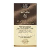 Краска для волос My Color Elixir, оттенок 8.38, Apivita
