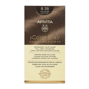 Краска для волос My Color Elixir, оттенок 8.38, Apivita