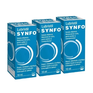 Розчин офтальмологічний Sifi Lubristil Synfo, 3 шт. по 10 мл