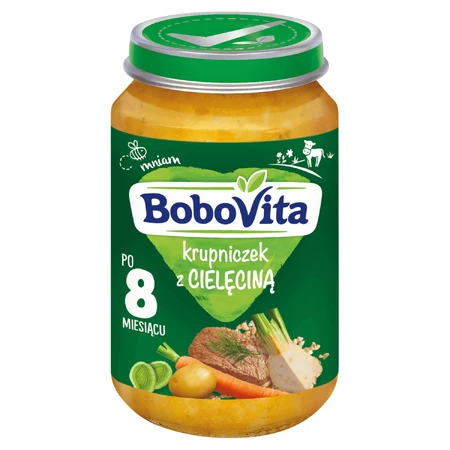 Суп BoboVita телячий тушкований з телятиною, після 8 місяців 190 г ЗАРАЖЕНА УПАКОВКА: ціни та характеристики