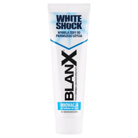 BlanX White Shock, отбеливающая зубная паста, активируемая ветром, 75 мл: цены и характеристики