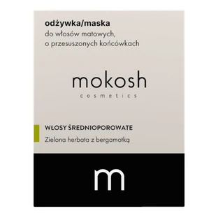 Mokosh, кондиціонер-маска для тьмяного воску з сухим корінням, зелений чай з бергамотом, 180 мл