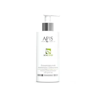 Apis Acne-Stop Очищающий антибактериальный тоник с зеленым чаем, 300 мл