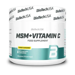 MSM + витамин C, 150 г, Biotech USA