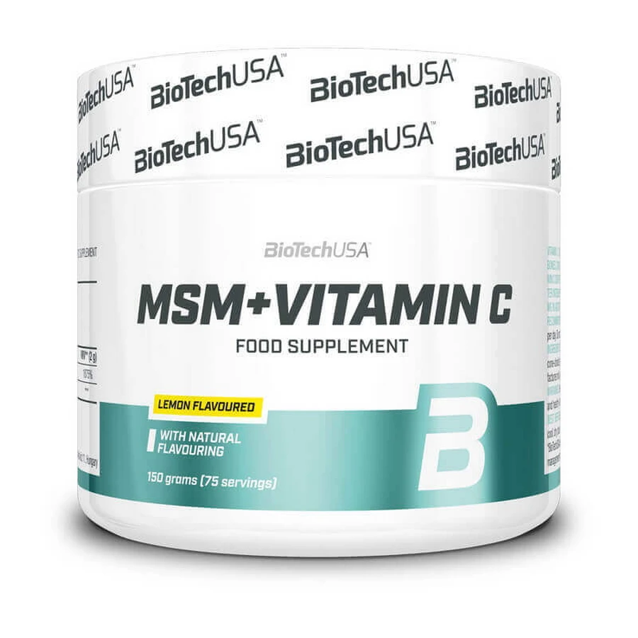 MSM + витамин C, 150 г, Biotech USA: цены и характеристики