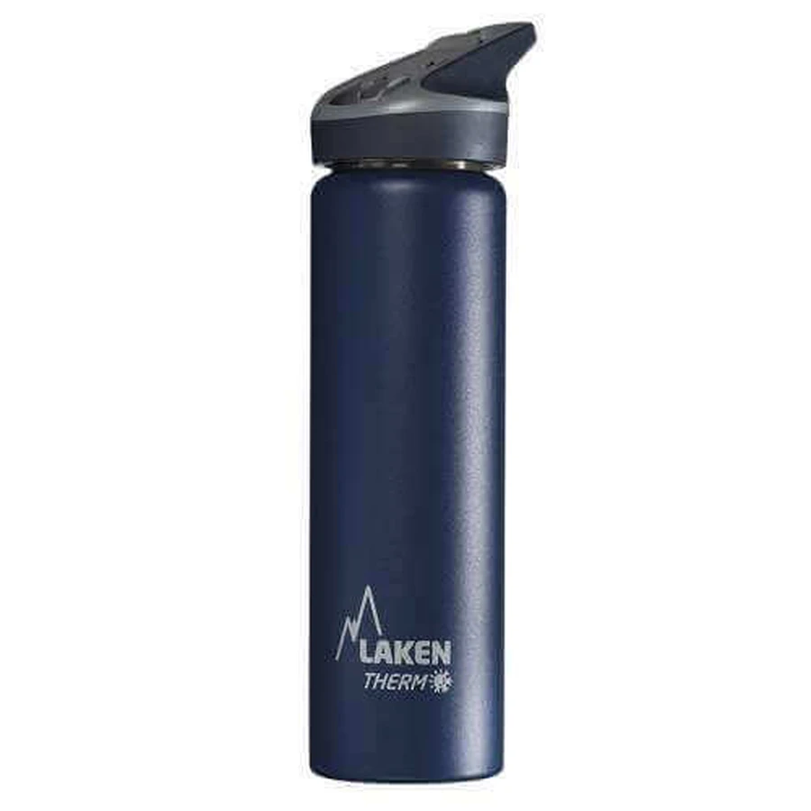 Термос з нержавіючої сталі з автоматичною кришкою Jannu Blue, 750 мл, Laken: ціни та характеристики