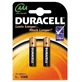 Батарейки Basic AAA, 2 штуки, Duracell