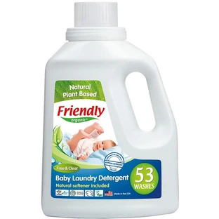 Органическое жидкое средство для стирки Friendly Organic без запаха, 1,567 мл