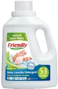 Органическое жидкое средство для стирки Friendly Organic без запаха, 1,567 мл
