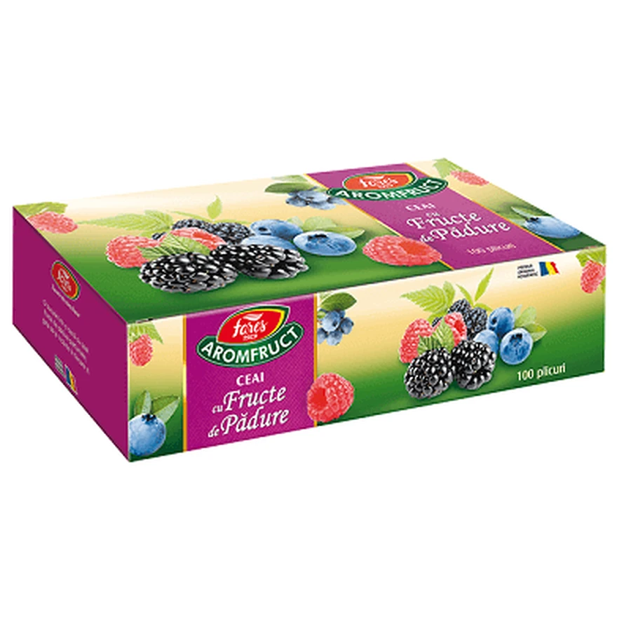 Ягідний чай Aromfruit, 100 пакетиків, Fares: ціни та характеристики