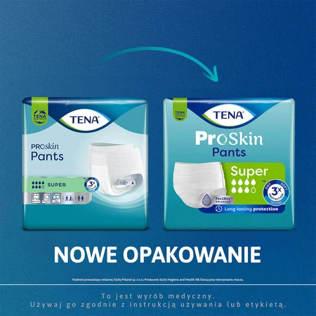 Tena Pants ProSkin, трусики-хоники, размер S, 65-85 см, Super, 12 шт.: цены и характеристики