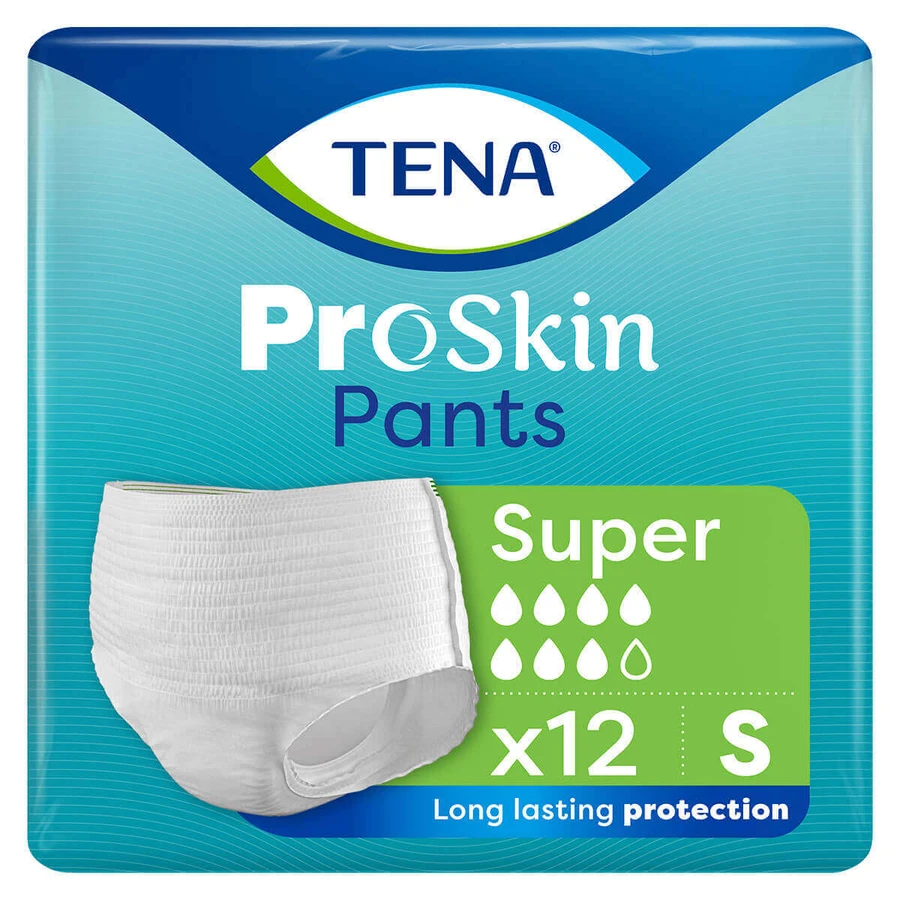 Tena Pants ProSkin, трусики-хоники, размер S, 65-85 см, Super, 12 шт.: цены и характеристики