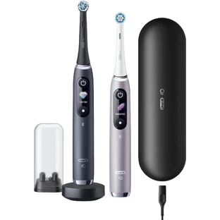 Oral-B EL.ZK Duo iO Series 9 Black&Rose + подрібнювач + дорожній чохол