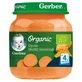 Gerber Вечеря органічна, гарбуз, картопля, з 4 місяців, 125 г