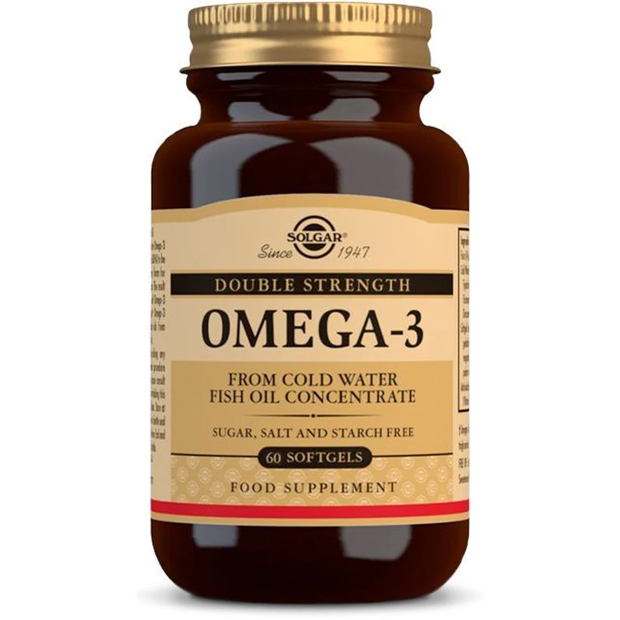 Solgar Omega 3 Double Strength 60 таблеток: цены и характеристики