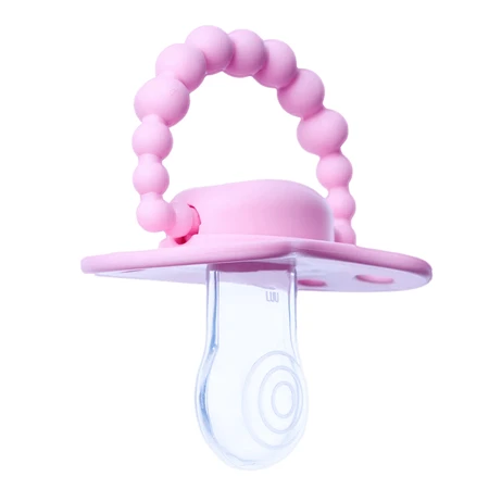Luu Kids, пустышка, позиционирование, силикон, Pink A Boo, 0-3 месяца, 1 шт.: цены и характеристики