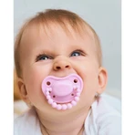 Luu Kids, пустышка, позиционирование, силикон, Pink A Boo, 0-3 месяца, 1 шт.: цены и характеристики