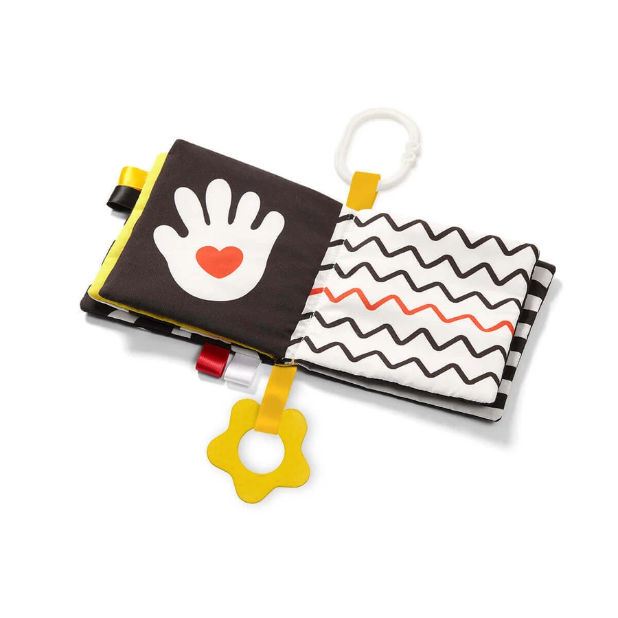 BabyOno, сенсорна книжка, контрастна книжка, Моя контрастна книжка, від народження, 1 шт.: ціни та характеристики