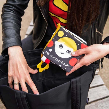 BabyOno, сенсорна книжка, контрастна книжка, Моя контрастна книжка, від народження, 1 шт.: ціни та характеристики