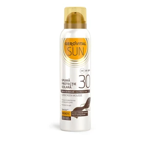 Сонцезахисна пінка SPF30 Gerovital Sun, 150 мл, Farmec
